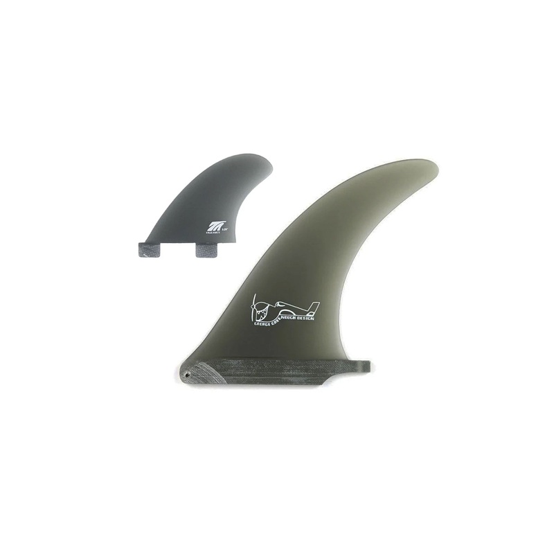 TRUE AMES - GEORGE GREENOUGH 4A 7 + SIDE BITES 3.25 FCS COMPATIBLE - SMOKE - 2+1FIN