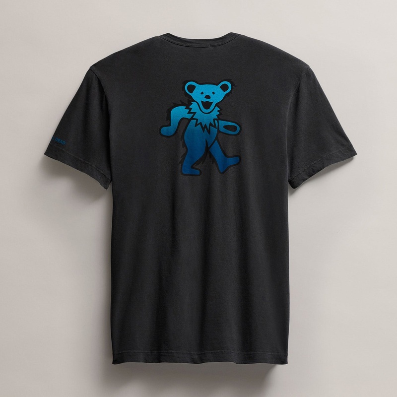 Men's Grateful Dead Dancing Bear Short Sleeve Tee - Carbon Pigment