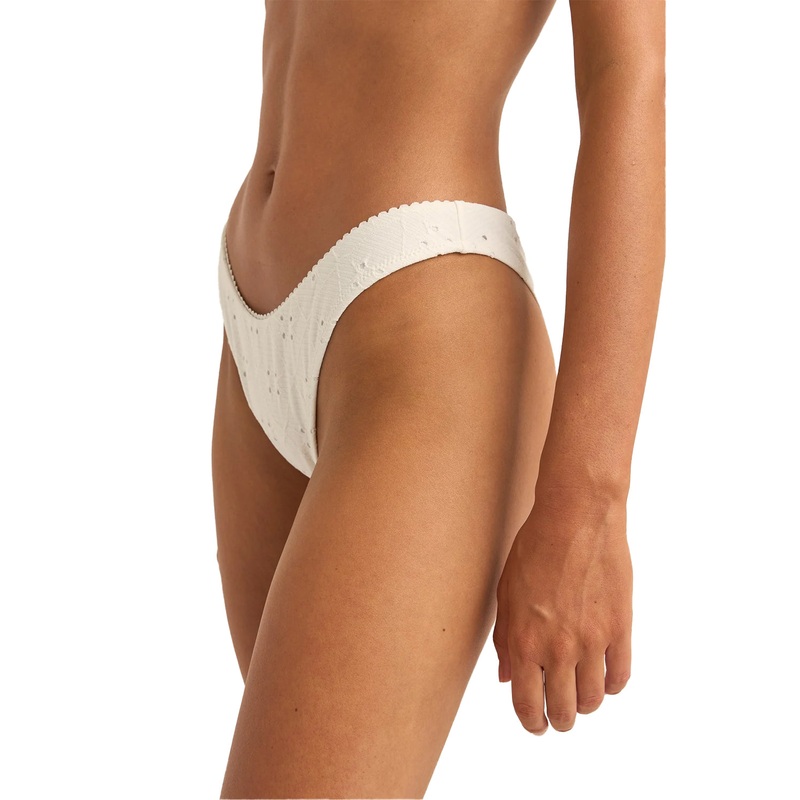 Rhythm Womens Brighton Eyelet Pico Hi Cut Pant