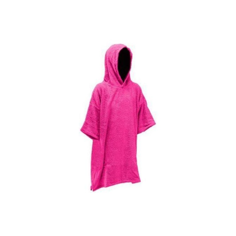 Tiki Junior Hooded Change Robe - Pink - No Logo