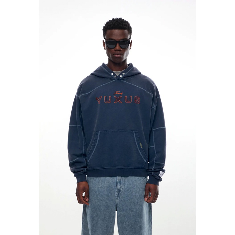 YUXUS - THREADS HOODIE - NILE