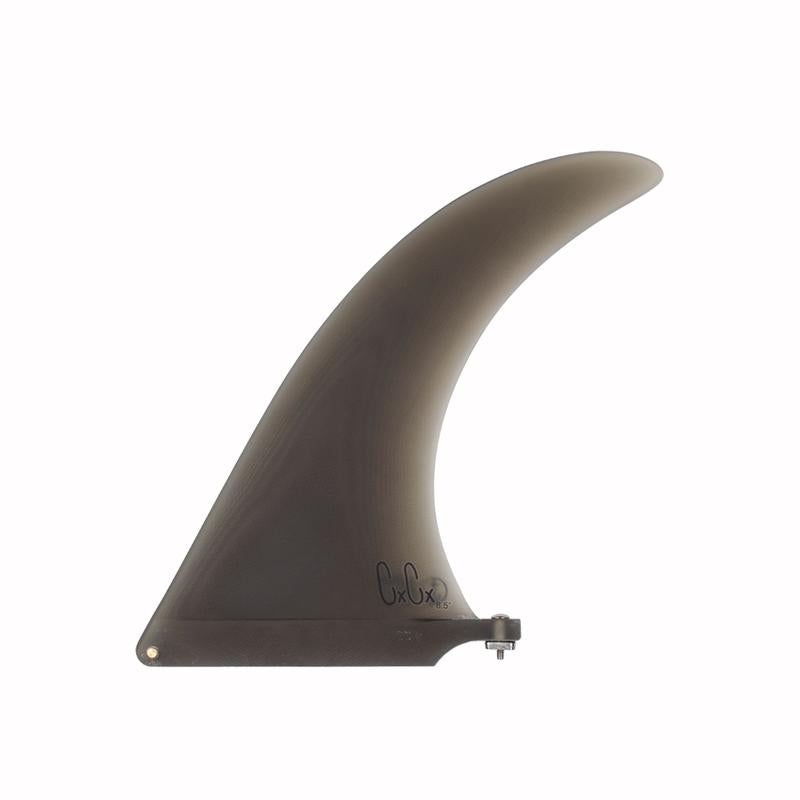 Captain Fin Christenson Tracker Single Fin-Smoke-8.5"