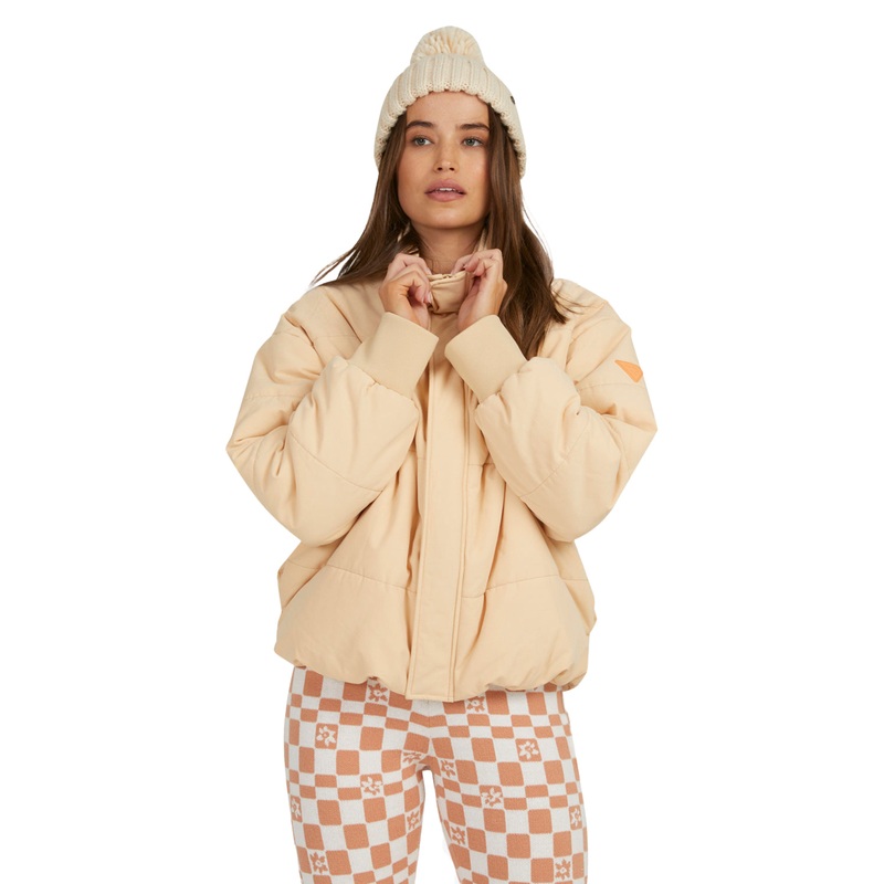 Roxy Womens New Age Cropped Puffer Jacket
