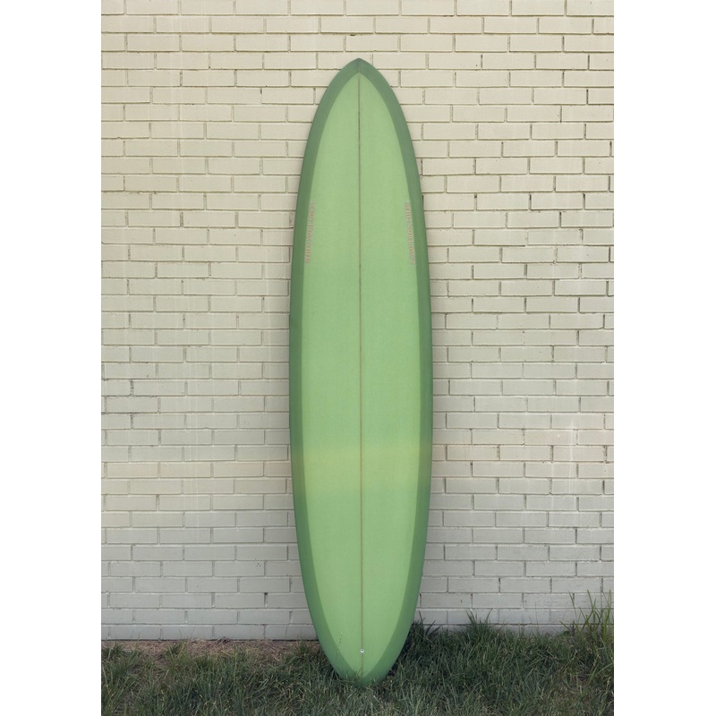 7'10" Lovemachine Surfboards Thick Lizzy - Kelly Green
