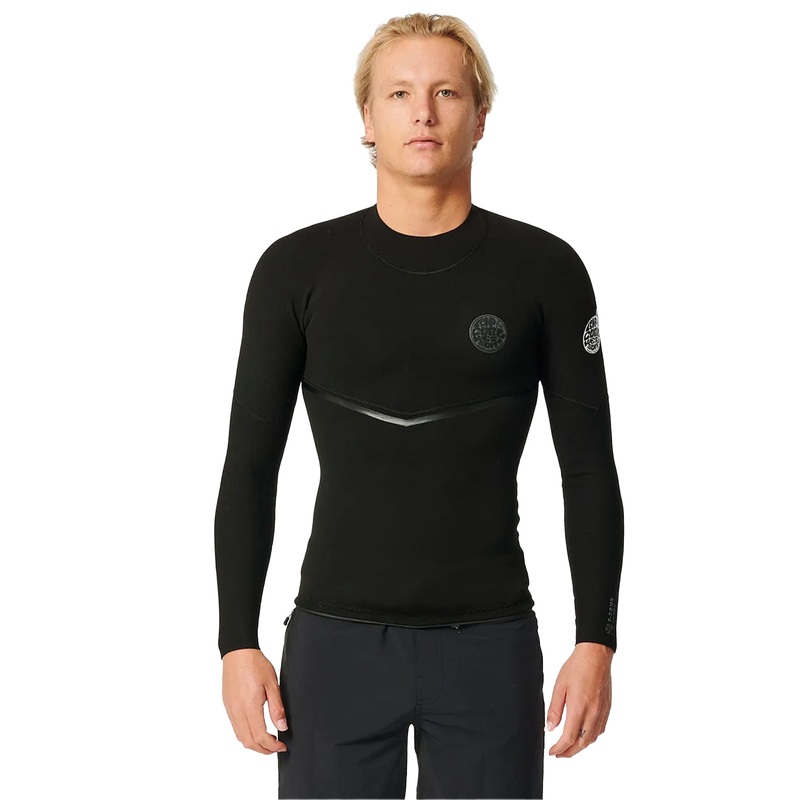 Rip Curl Mens E-Bomb 1.5mm Long Sleeve Wetsuit Jacket