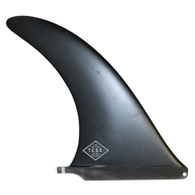 The Critical Slide Society Paradise 10.5" Longboard Fin - Black