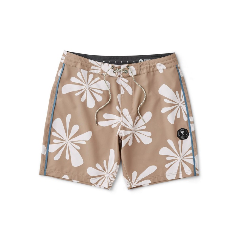 Vissla Solstice 18.5" Boardshorts-Dark Khaki