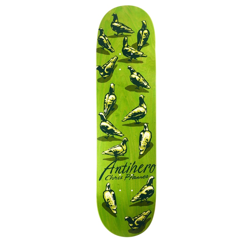 Anti Hero Pfanner Dawn Of The Pigeon 8.25" Skateboard Deck