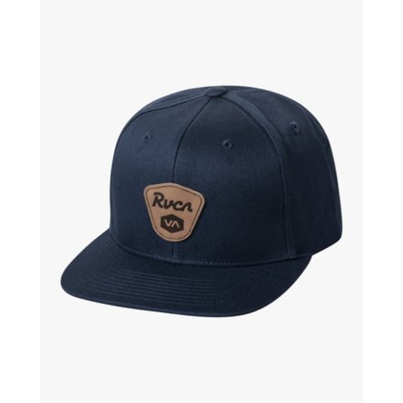 RVCA Forge Snapback Hat-Navy