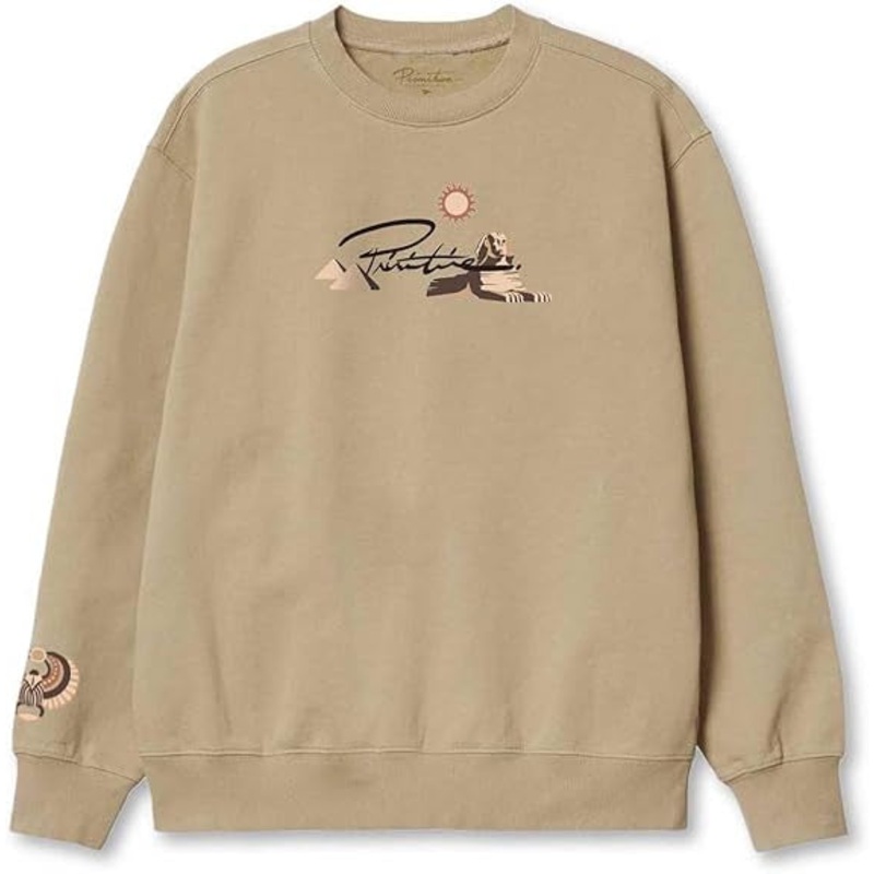 Primitive Passage Crewneck - Sand