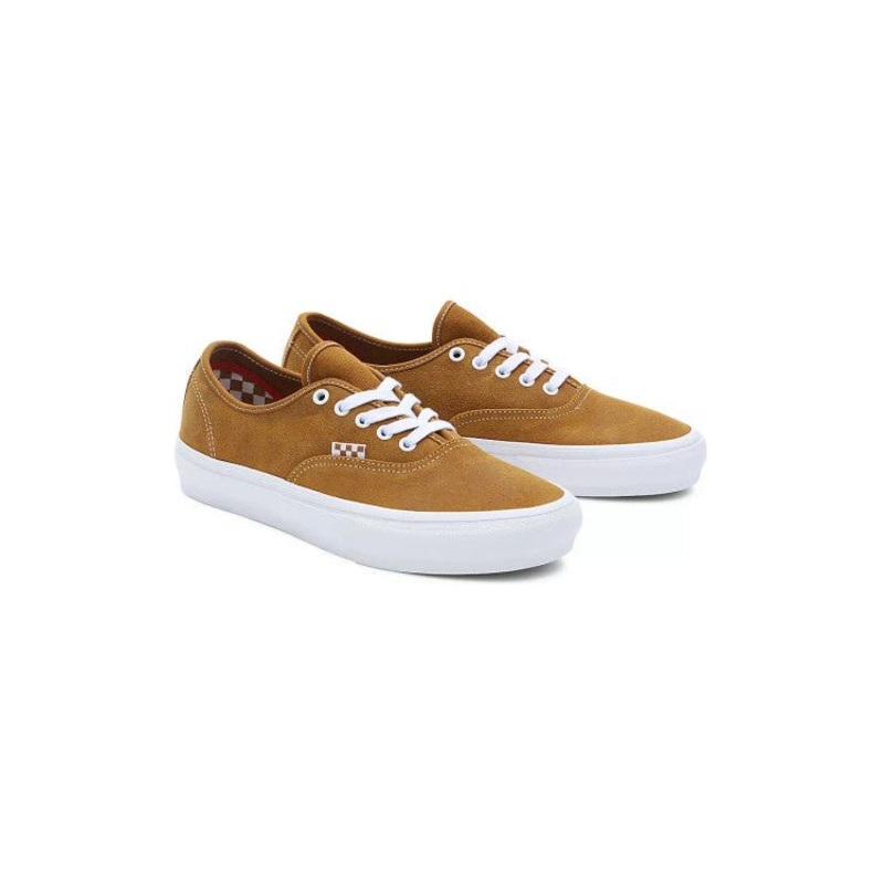 Vans MN Skate Authentic Leather Golden Brown