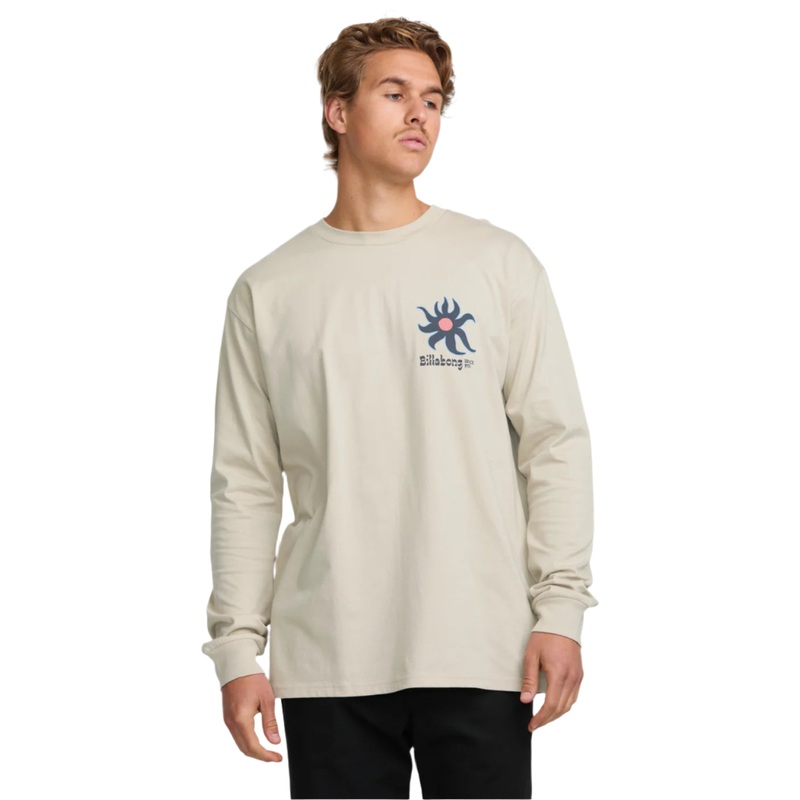 Billabong Solar Regular Long Sleeve T-Shirt Bleached Sand