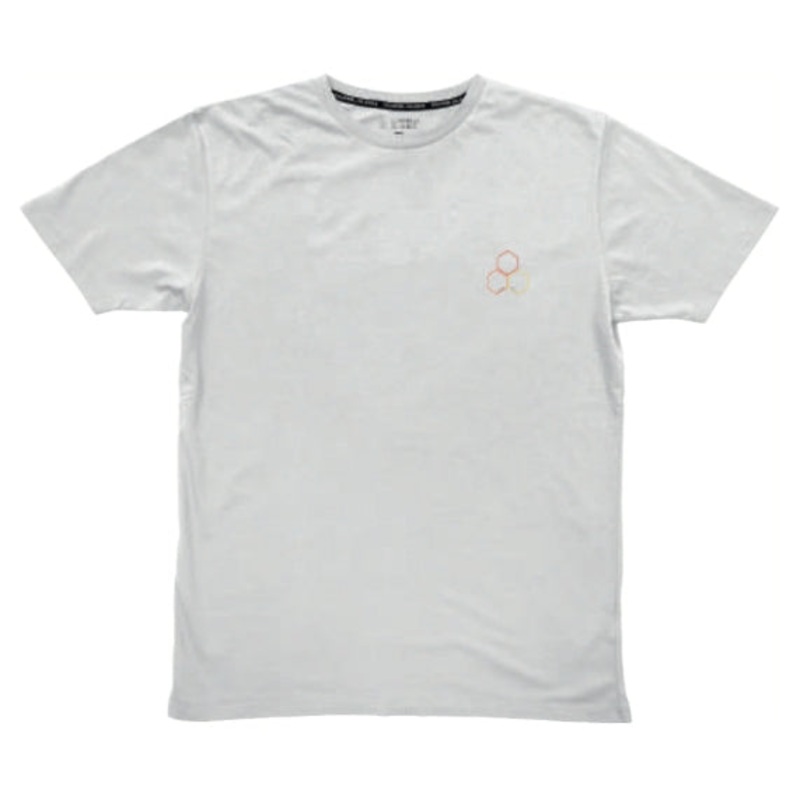 Channel Islands Line Hex Tee - White