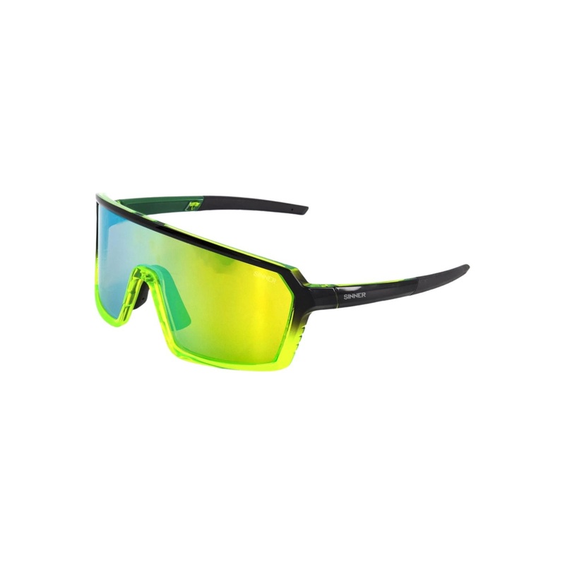 Sinner Oasis Sunglasses Matte Green Black-Yellow Oil