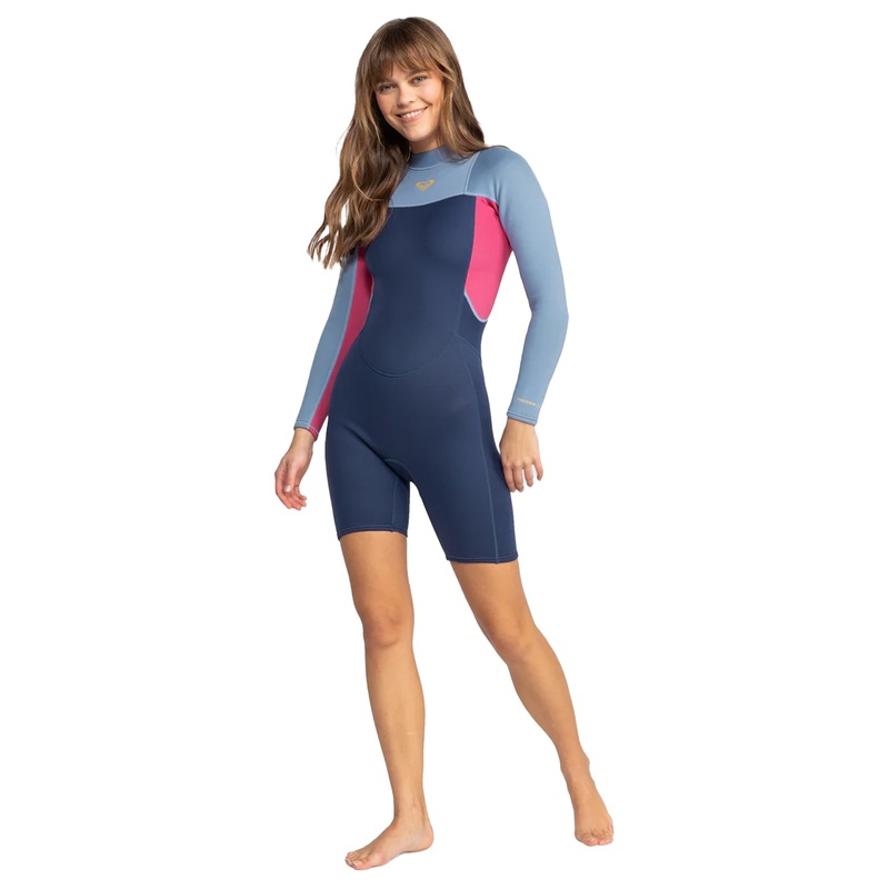 Roxy Prologue 2mm Back-Zip Women's L/S Springsuit - Good Mood