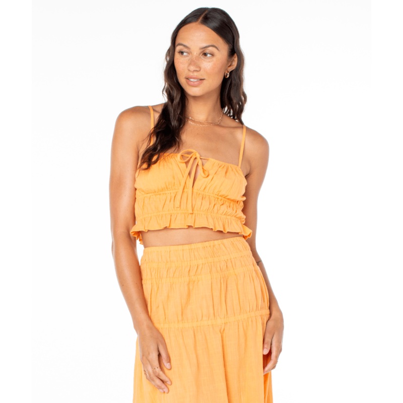 Roxy Sunset Mist II Tank-Muskmelon