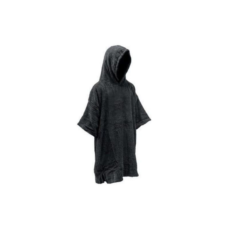 Tiki Junior Hooded Change Robe - Black - No Logo
