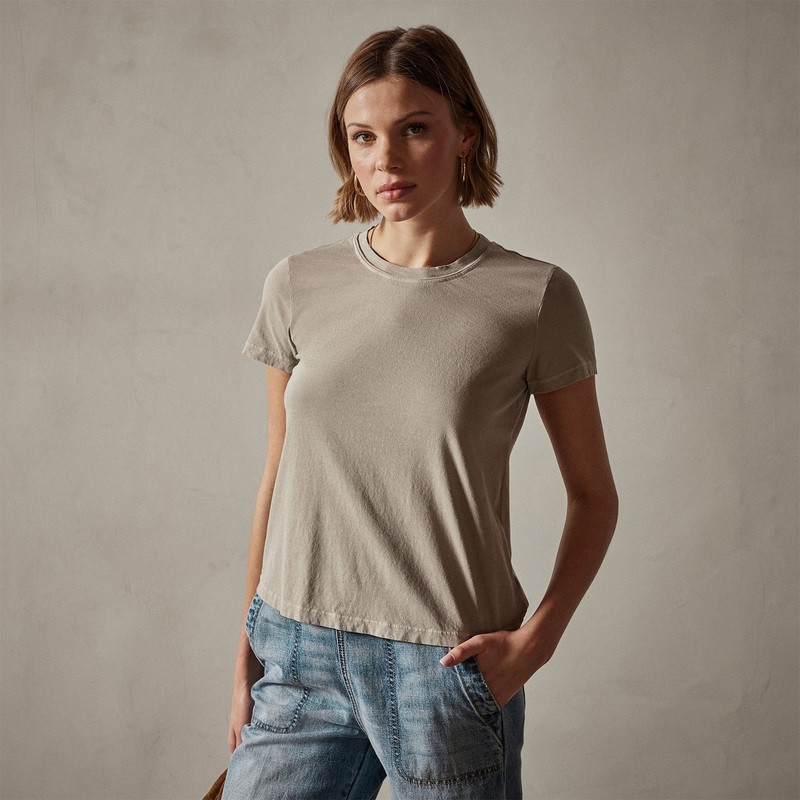 Vintage Little Boy Tee - Toast Pigment