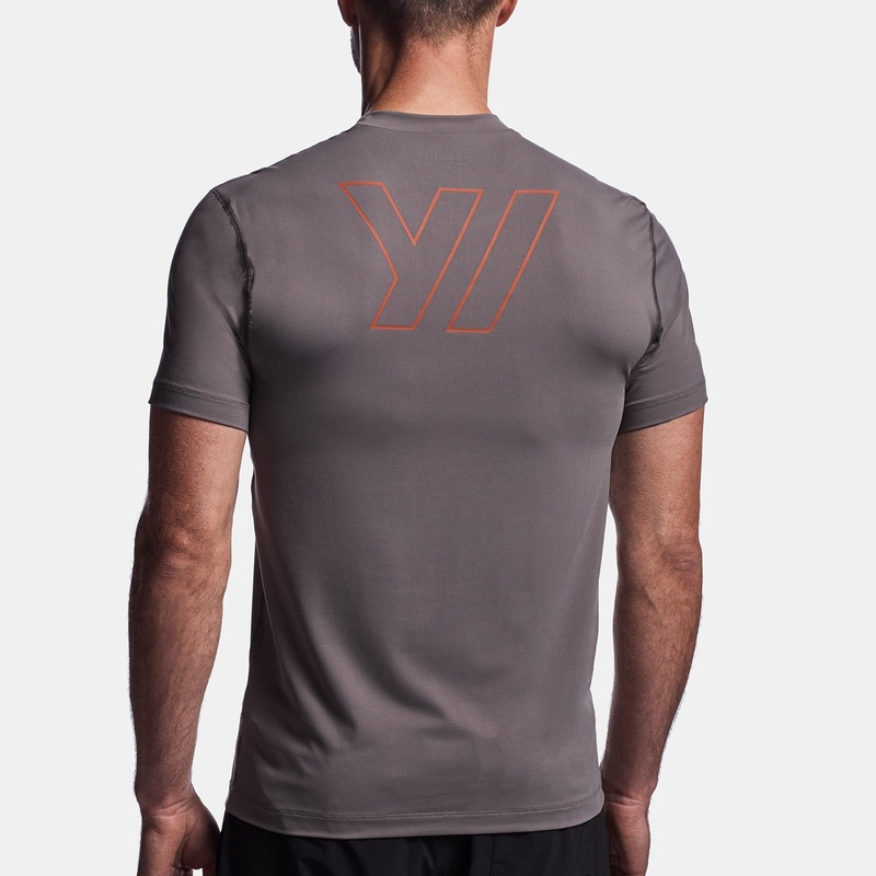 Y/OSEMITE Graphic Performance Knit Tee - Raccoon Grey