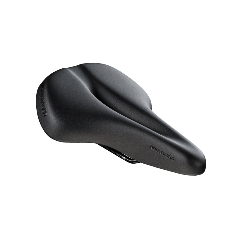 Boulevard Bike Saddle, Black 225mm