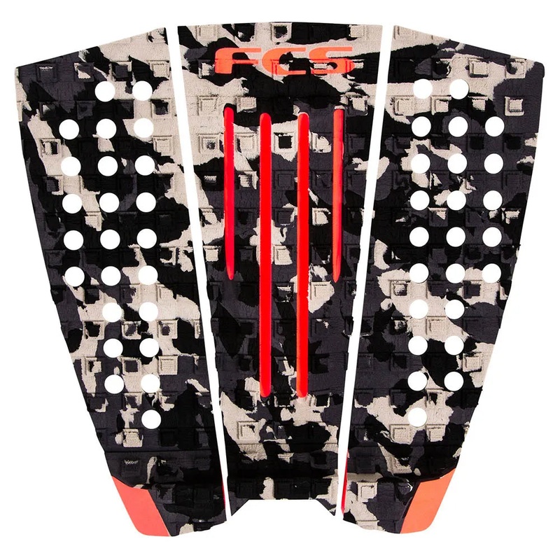 FCS Julian Wilson Deck Pad - Urban Camo/Blood Orange