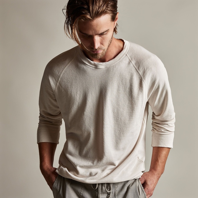 Vintage French Terry Sweatshirt - Canvas Pigment