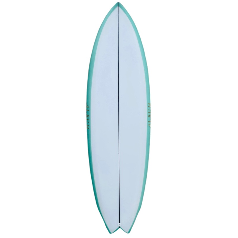 Album | Twinsman Swallow Clear | Sea Foam Rails 5'8"
