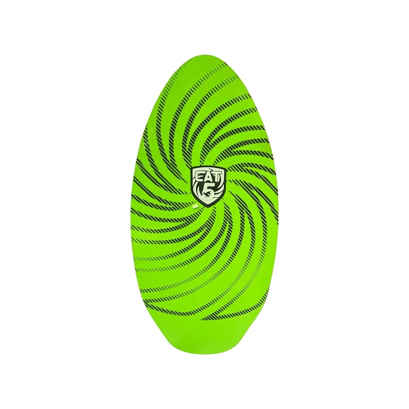 Cat 5 Spiral 41" Skimboard - Green