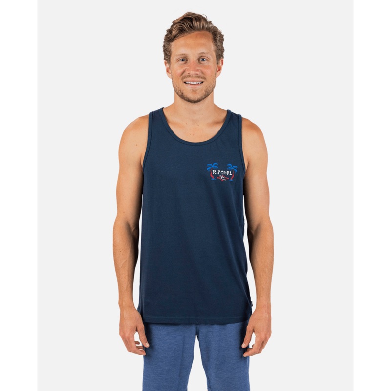 Rip Curl Shredding Tank-Dark Navy