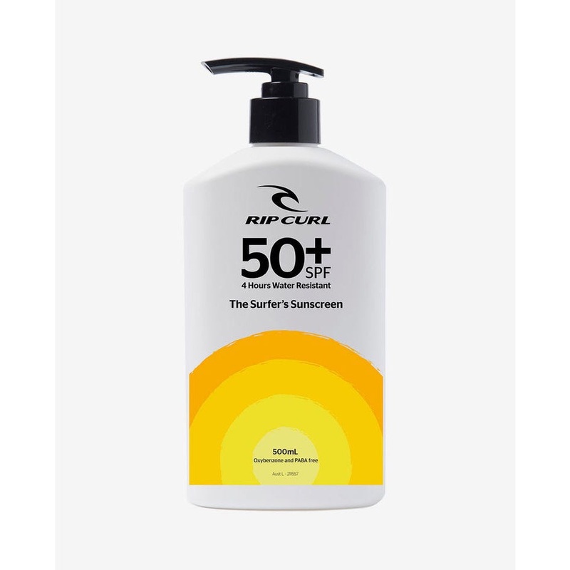 RIP CURL SUNSCREEN SPF 50+ 500ml PUMP BOTTLE