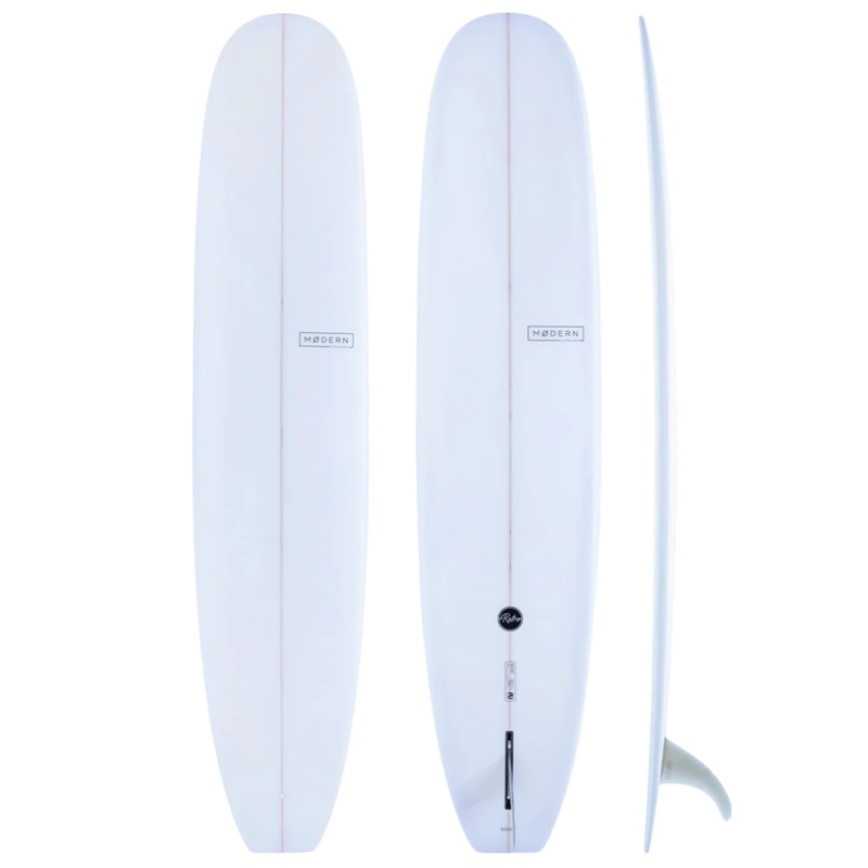 MODERN RETRO 9'6" PU CLEAR 86.5L