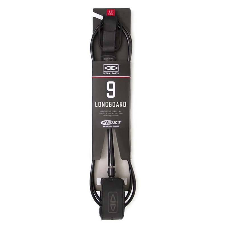 Ocean And Earth Premium One-XT Leash 9ft-Black