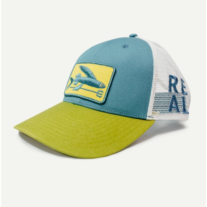 Patagonia x REAL Flying Fish LoPro Trucker Hat-Wetland Blue