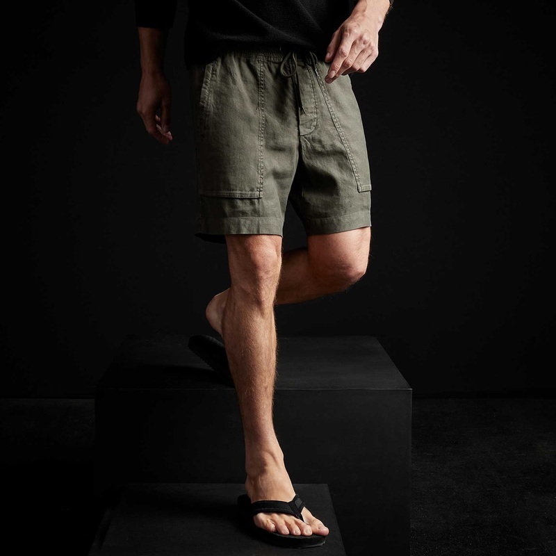 Patch Pocket Short - Alligator Pigment