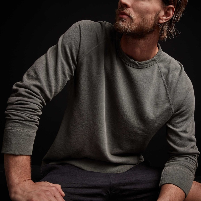 Vintage French Terry Sweatshirt - Jungle Pigment