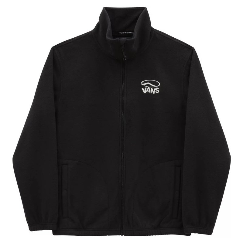 Vans Polar Fleece Front Zip - Black