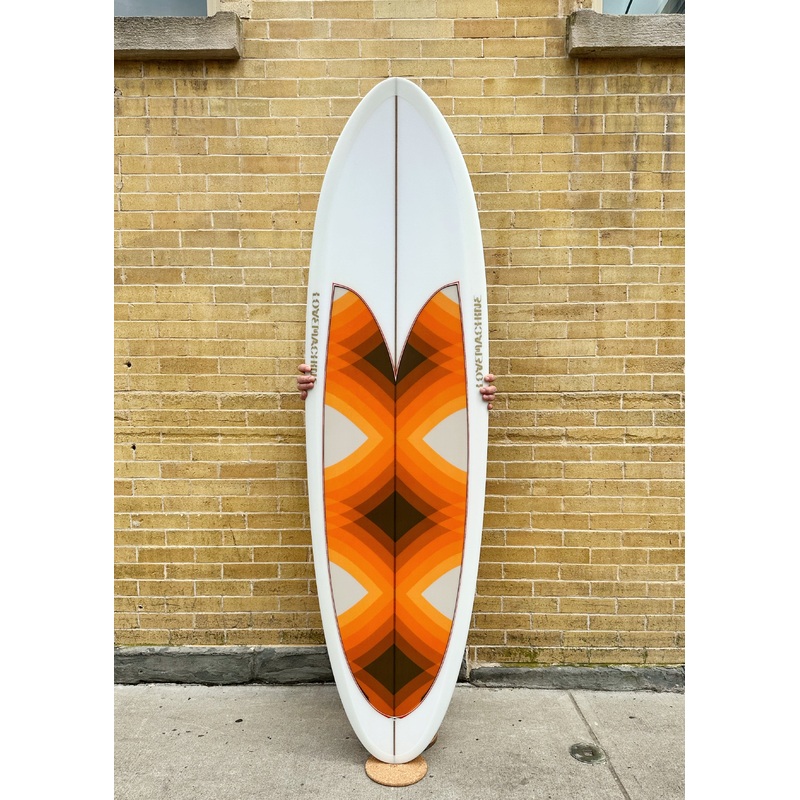6'4" Lovemachine Surfboards Cheet