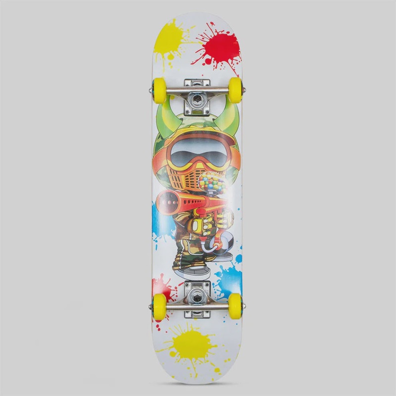 Speed Demons Paintballer Multi/White Complete 8"