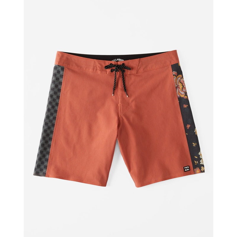 Billabong D Bah Pro Boardshorts-Burnt Red