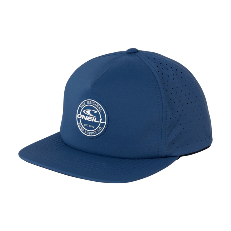 O'Neill Trvlr Navigate Hybrid Snapback Hat-Indigo
