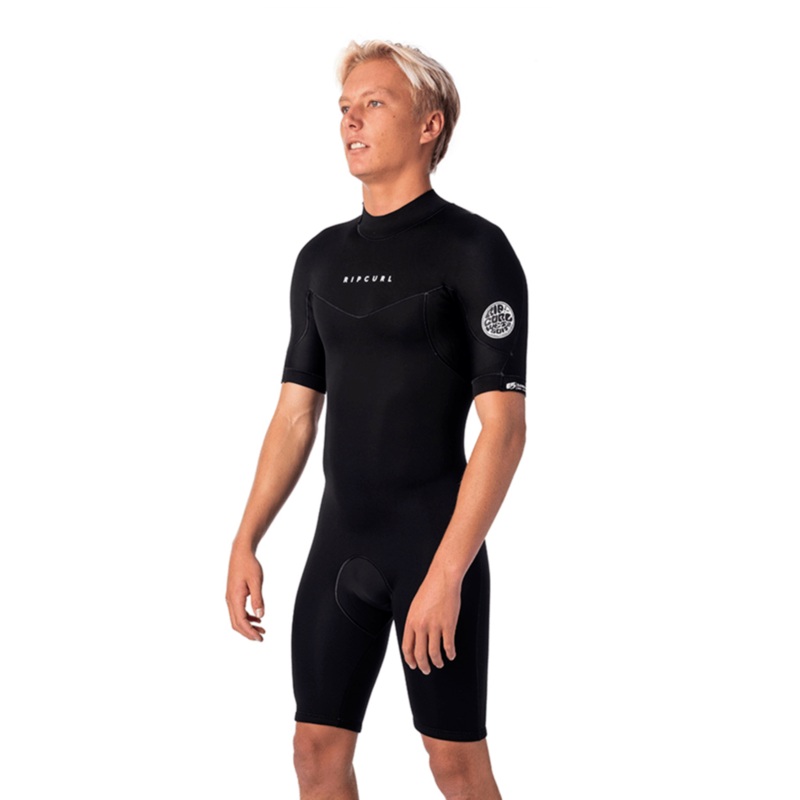 Rip Curl Dawn Patrol 2mm B/Z Springsuit-Black