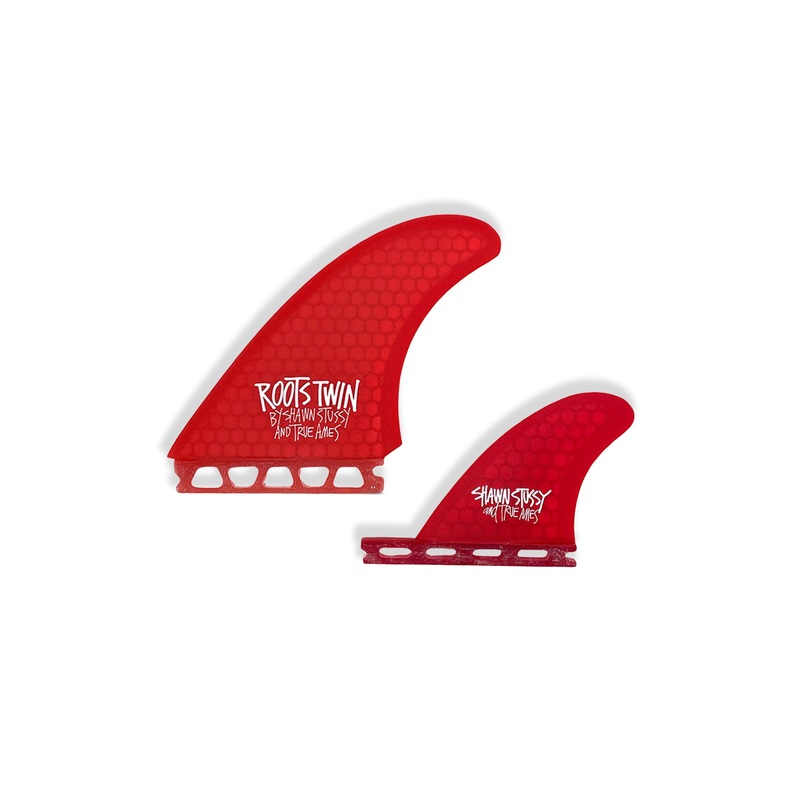 TRUE AMES - STUSSY TWIN COMBO - RED - 2+1FIN