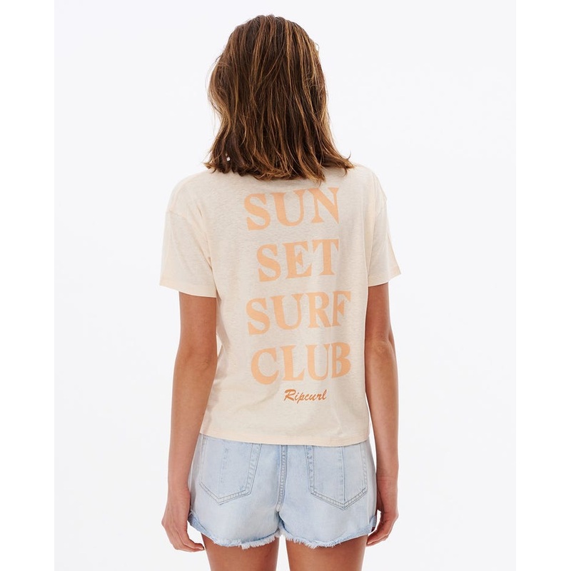 Rip Curl Seeker Hemp Tee-Off White