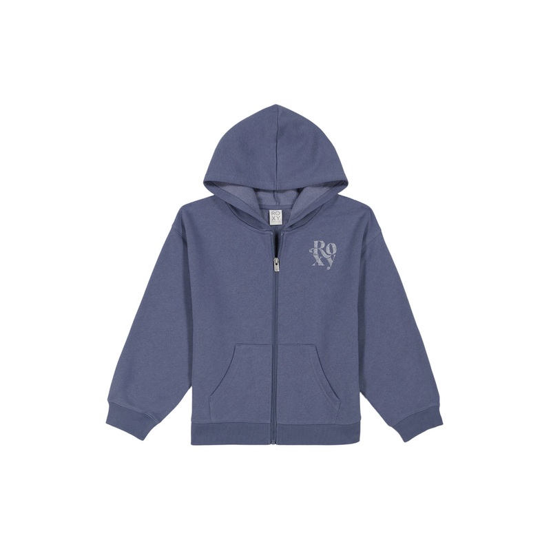 Roxy Girls OS Evening Hike Zip Sweatshirt-Wild Wind