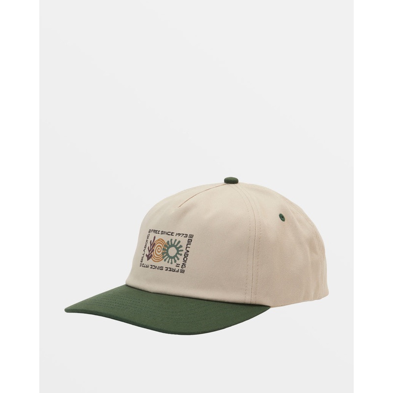 Billabong Breakdown Snapback Hat-Forest Green