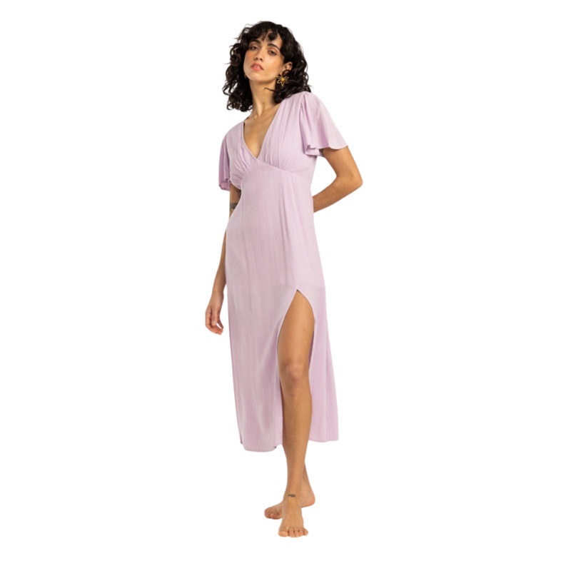Billabong Jet Set Midi Dress Amethyst Smoke