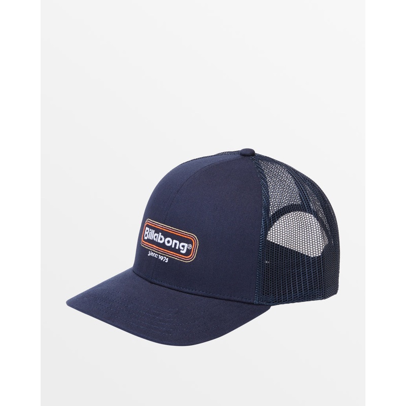 Billabong Walled Trucker Hat-Navy
