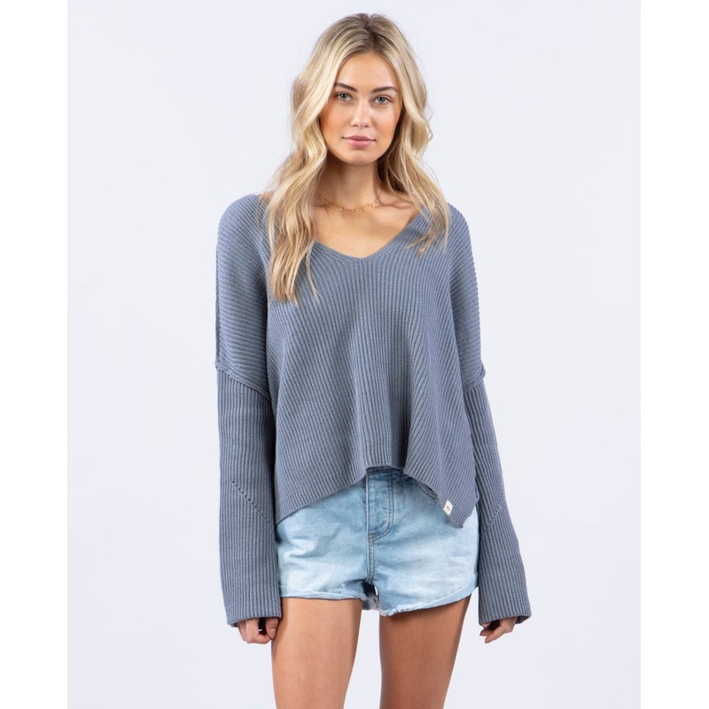 Rip Curl Siesta Sweater-Blue Grey