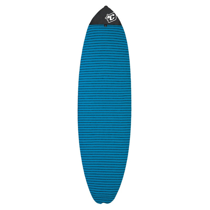 Creatures Fish Stretch Sock Board Cover 6'7" - Aqua/Black