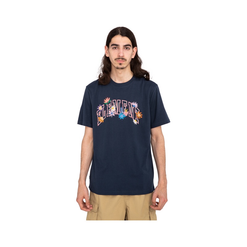Element In Bloom Short Sleeve T-Shirt Eclipse Navy